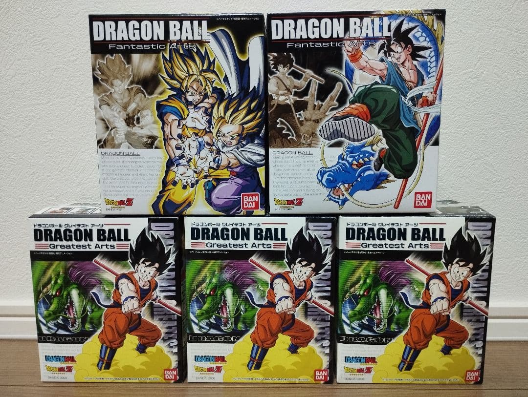 ドラゴンボール　Arts　5箱　フィギュア　内袋未開封