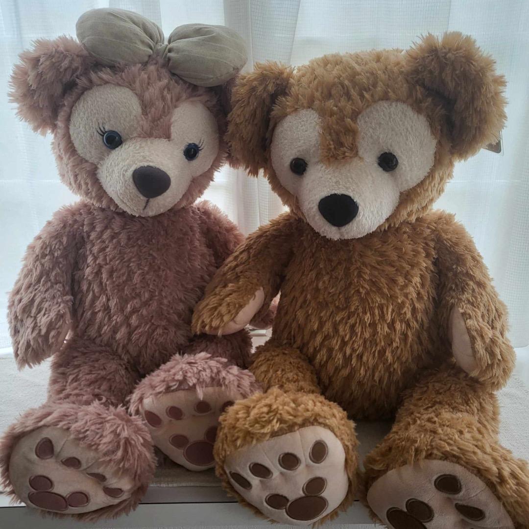東京ディズニー・シー ダッフィー&シェリー Lサイズぬいぐるみ
