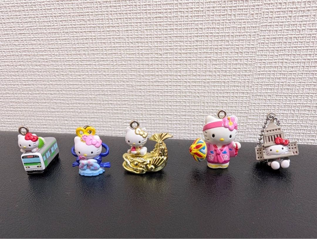 【ご当地】ハローキティ　チャーム　セット