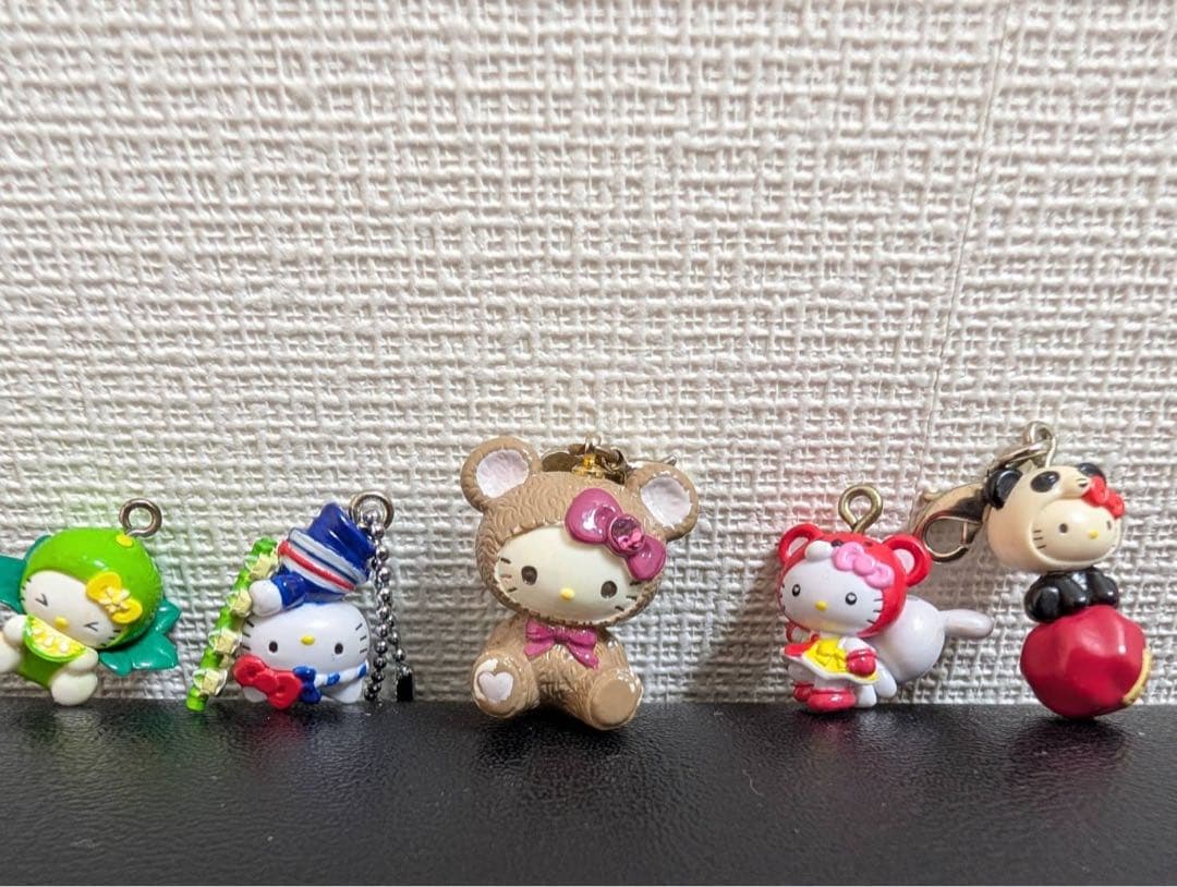 【ご当地】ハローキティ　チャーム　セット