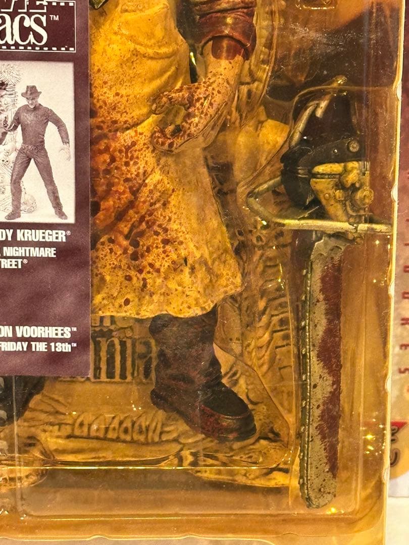 マクファーレントイズ　ムービーマニアックス　 レザーフェイス 血飛沫バージョン