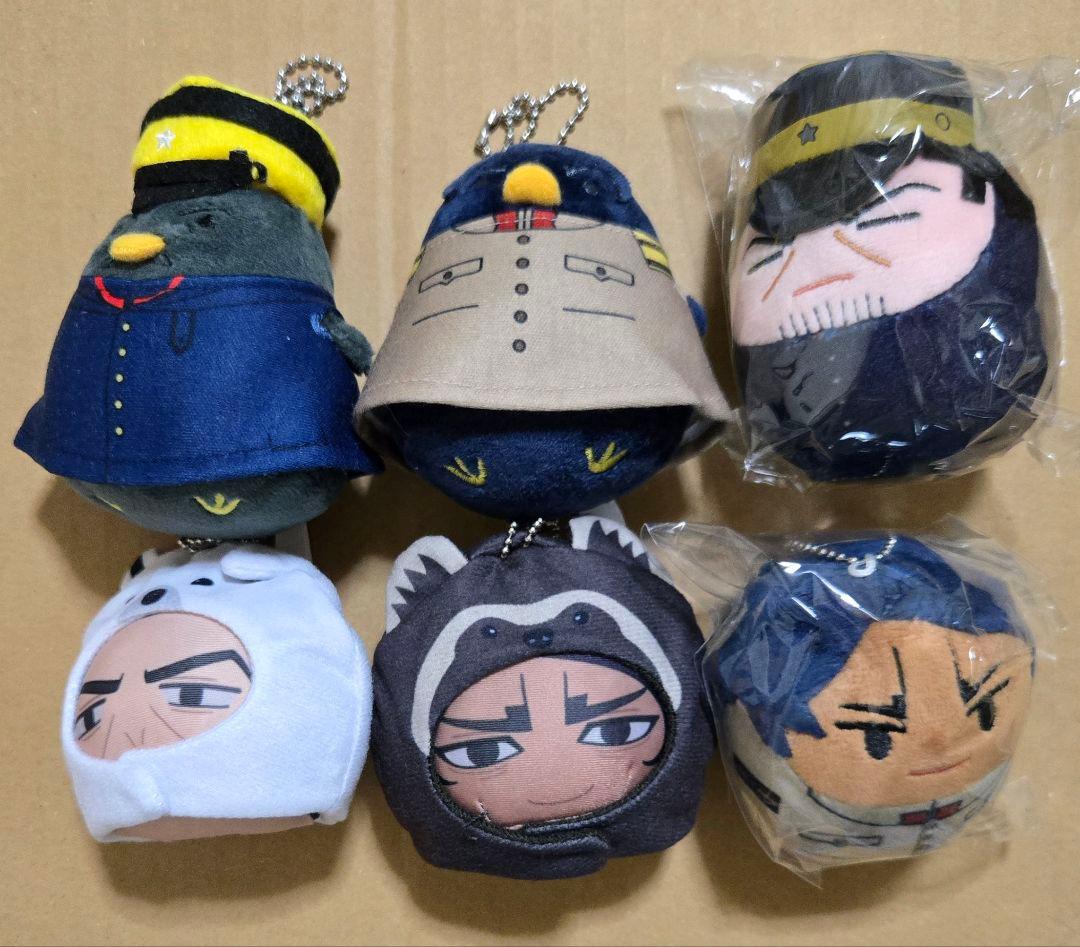 ゴールデンカムイ ちゅんコレ あにずきん コロこっと 月島 鯉登 6点セット