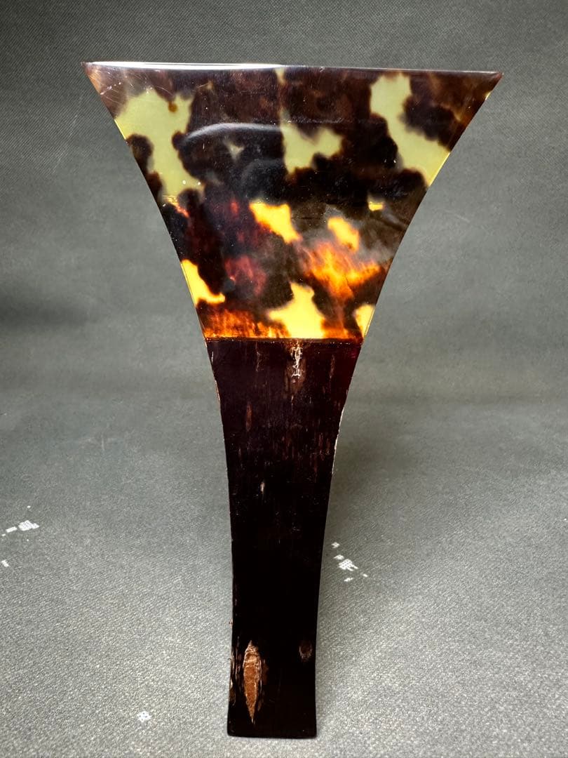 三味線　鼈甲撥　天然素材　バチ　和楽器 民謡　アンティーク　細密細工