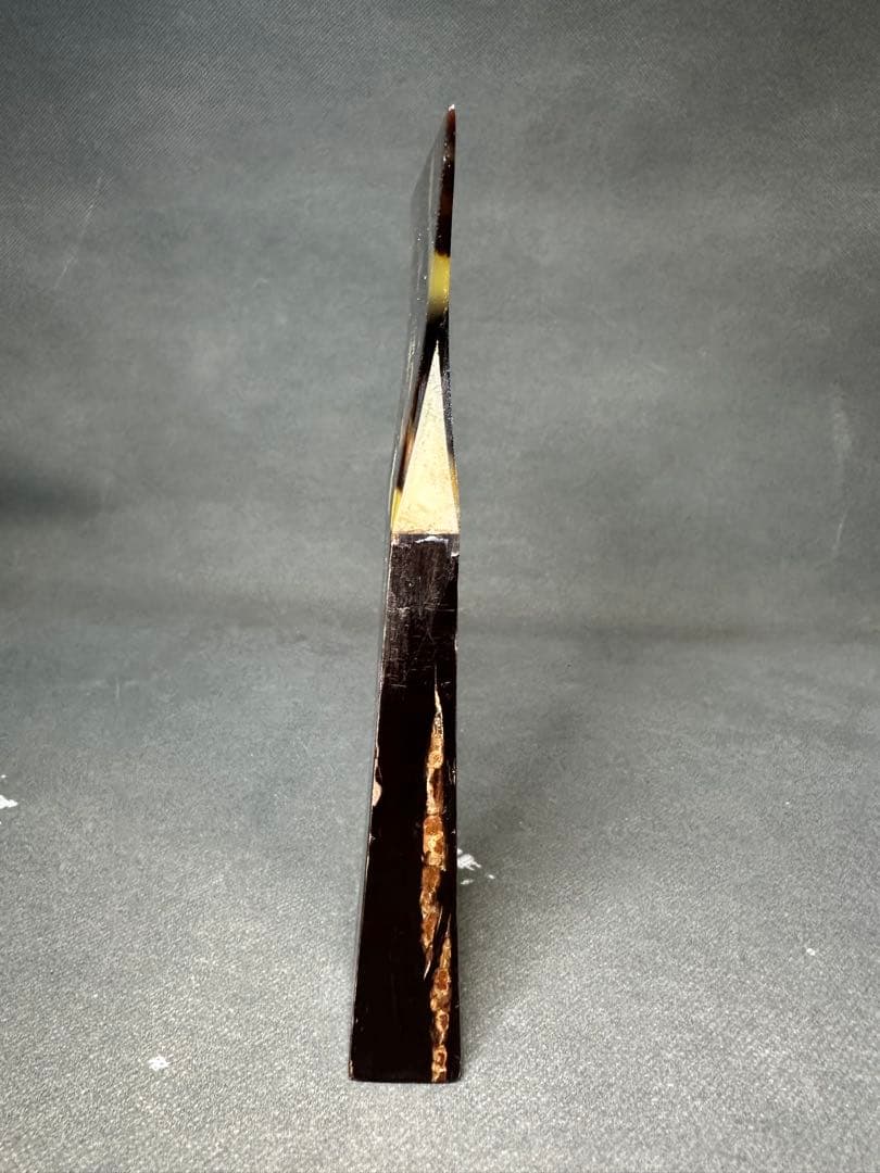 三味線　鼈甲撥　天然素材　バチ　和楽器 民謡　アンティーク　細密細工