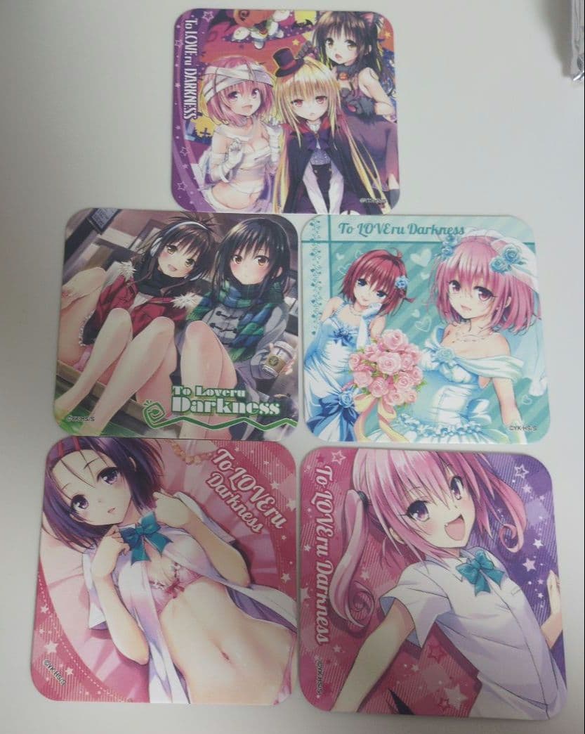 カ*ル様 とらぶる ダークネス アート コースター 全種 セット BOX 限定