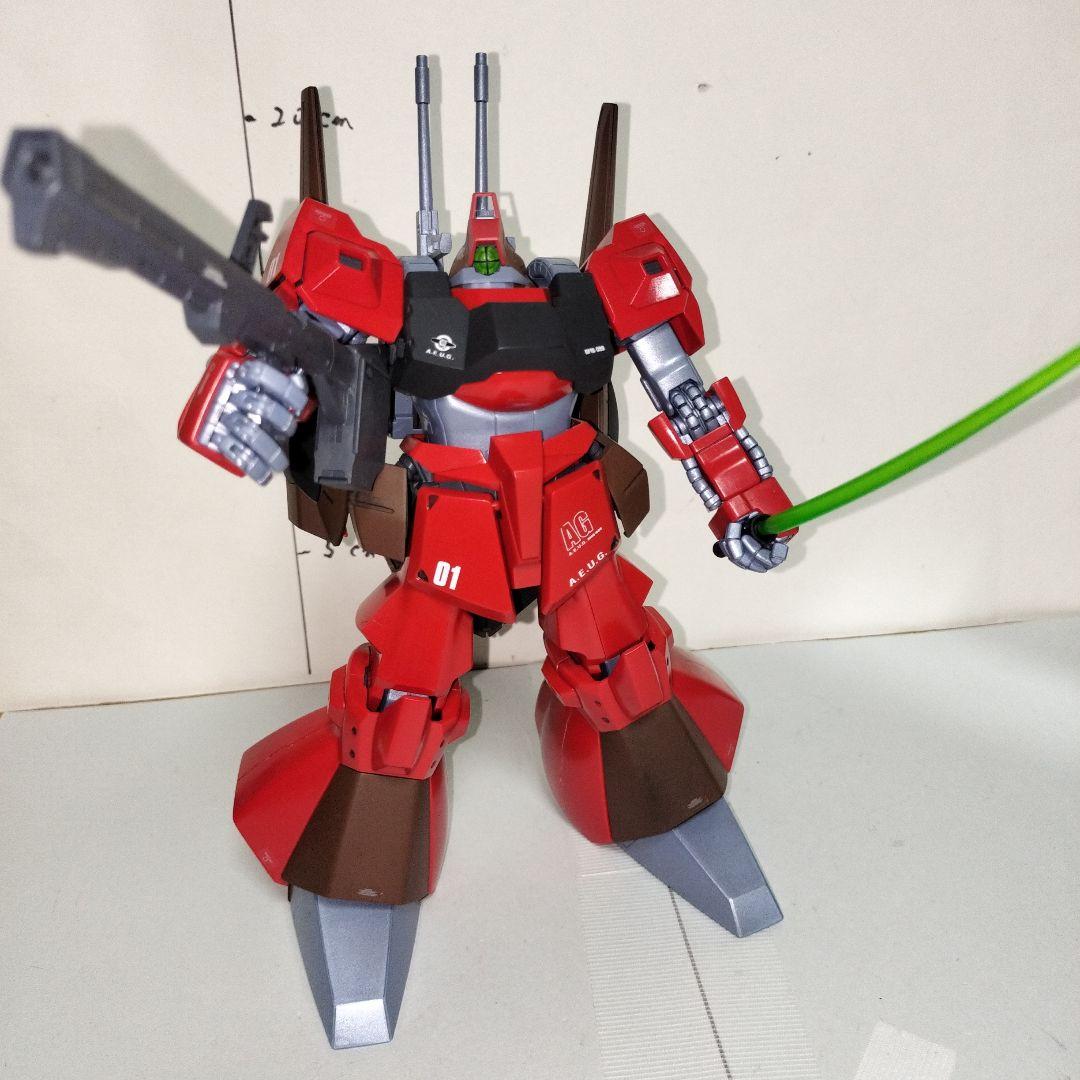 MG 1/100 リック・ディアス クワトロカラー 塗装完成品 赤 ガンプラ