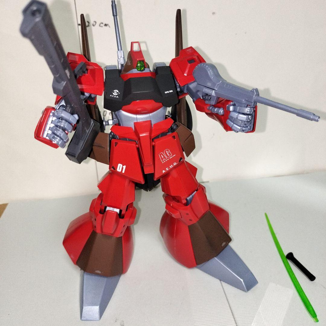 MG 1/100 リック・ディアス クワトロカラー 塗装完成品 赤 ガンプラ