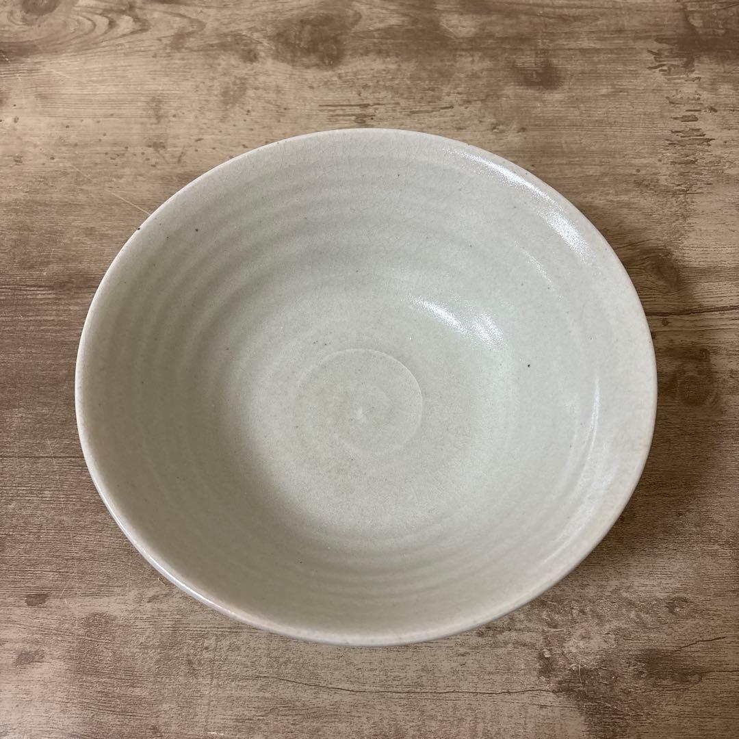 呉須繪　鉢　新井謹也（号 孚鮮そせん）　未使用　京焼　時代物