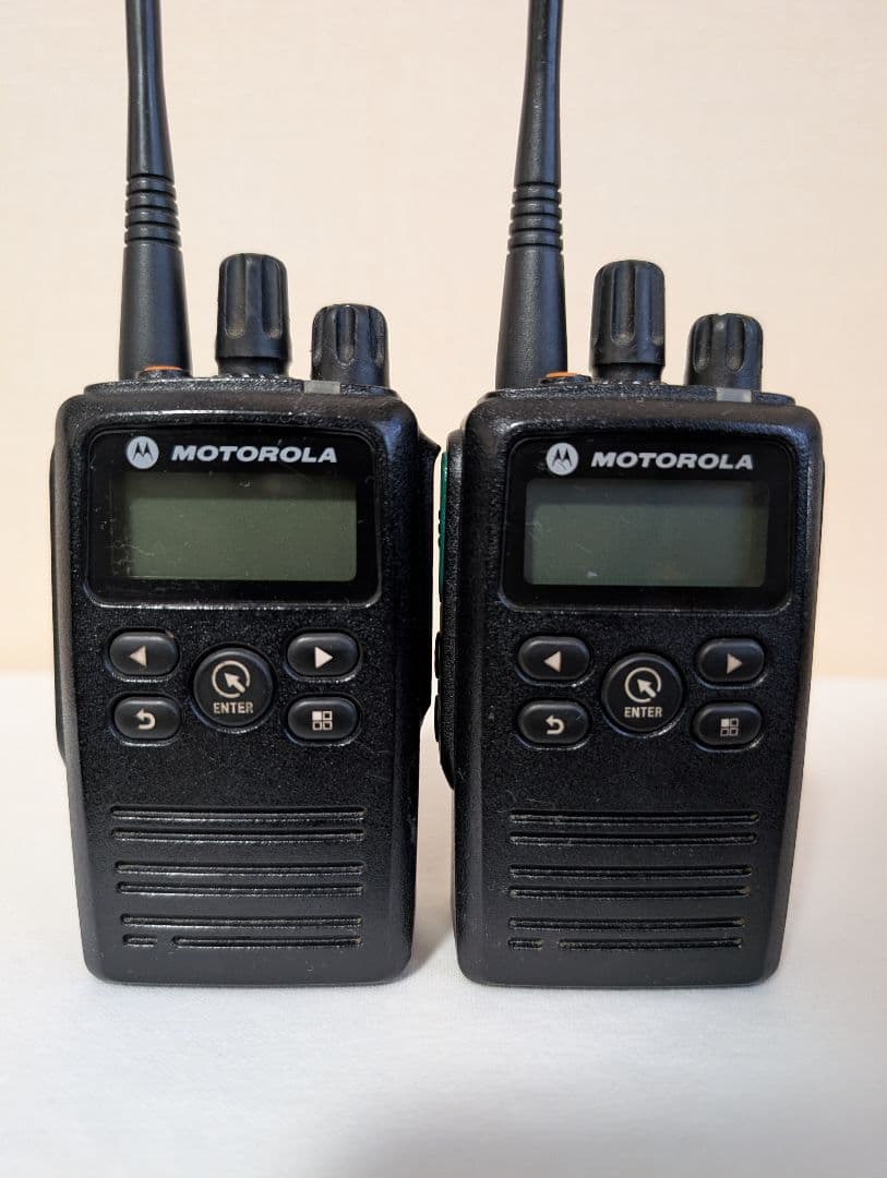 モトローラ デジタル簡易無線機 免許局 GDB4800×2台 スピーカーマイク付