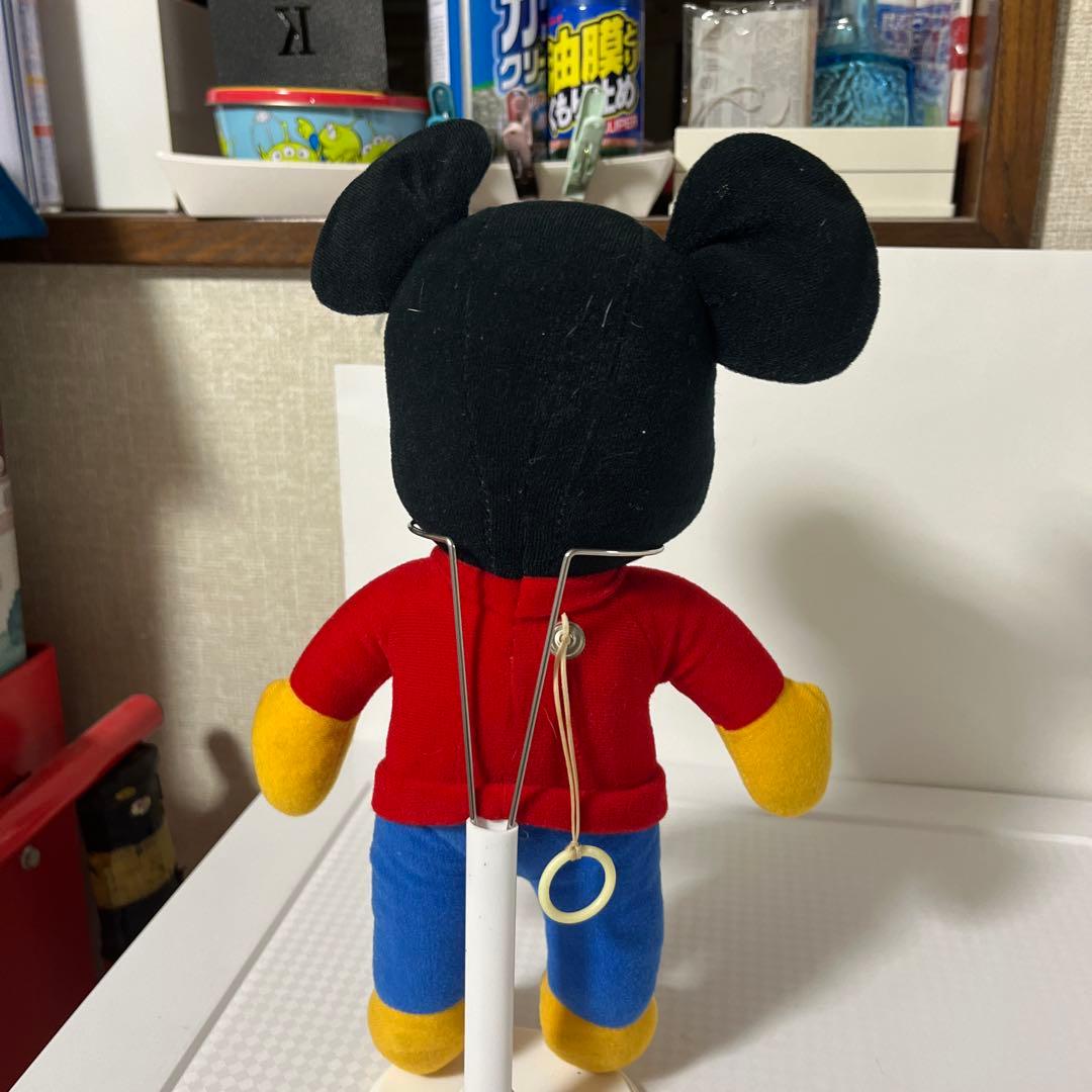 ミッキーマウス　おしゃべりぬいぐるみ　　1976年　ニッカボツカー社製