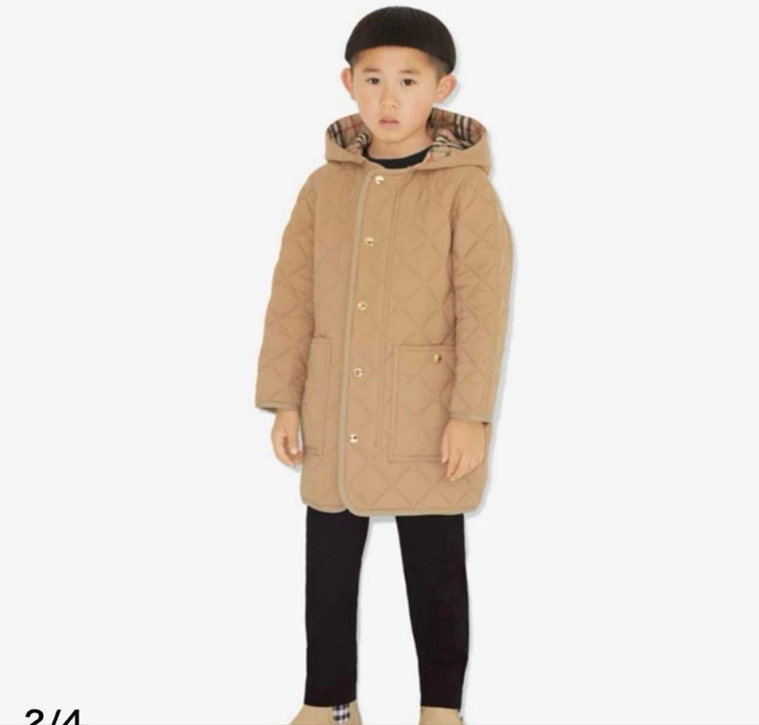 バーバリー　ノバチェックキルティングコート