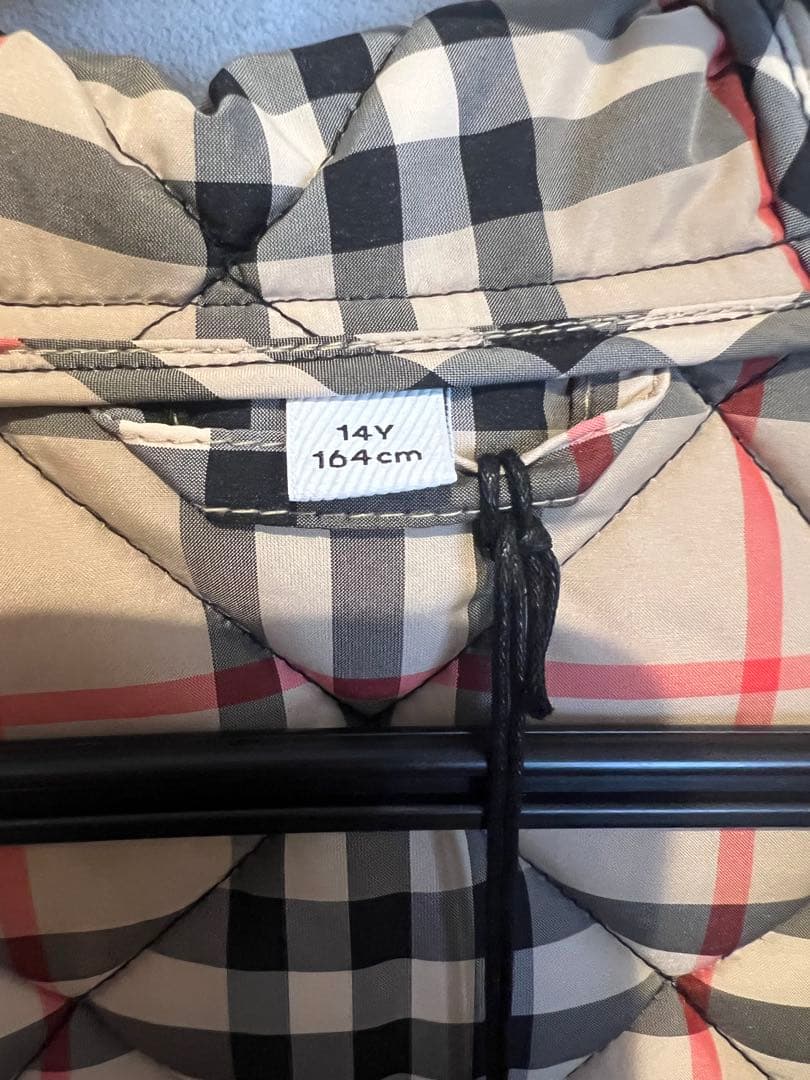 バーバリー　ノバチェックキルティングコート