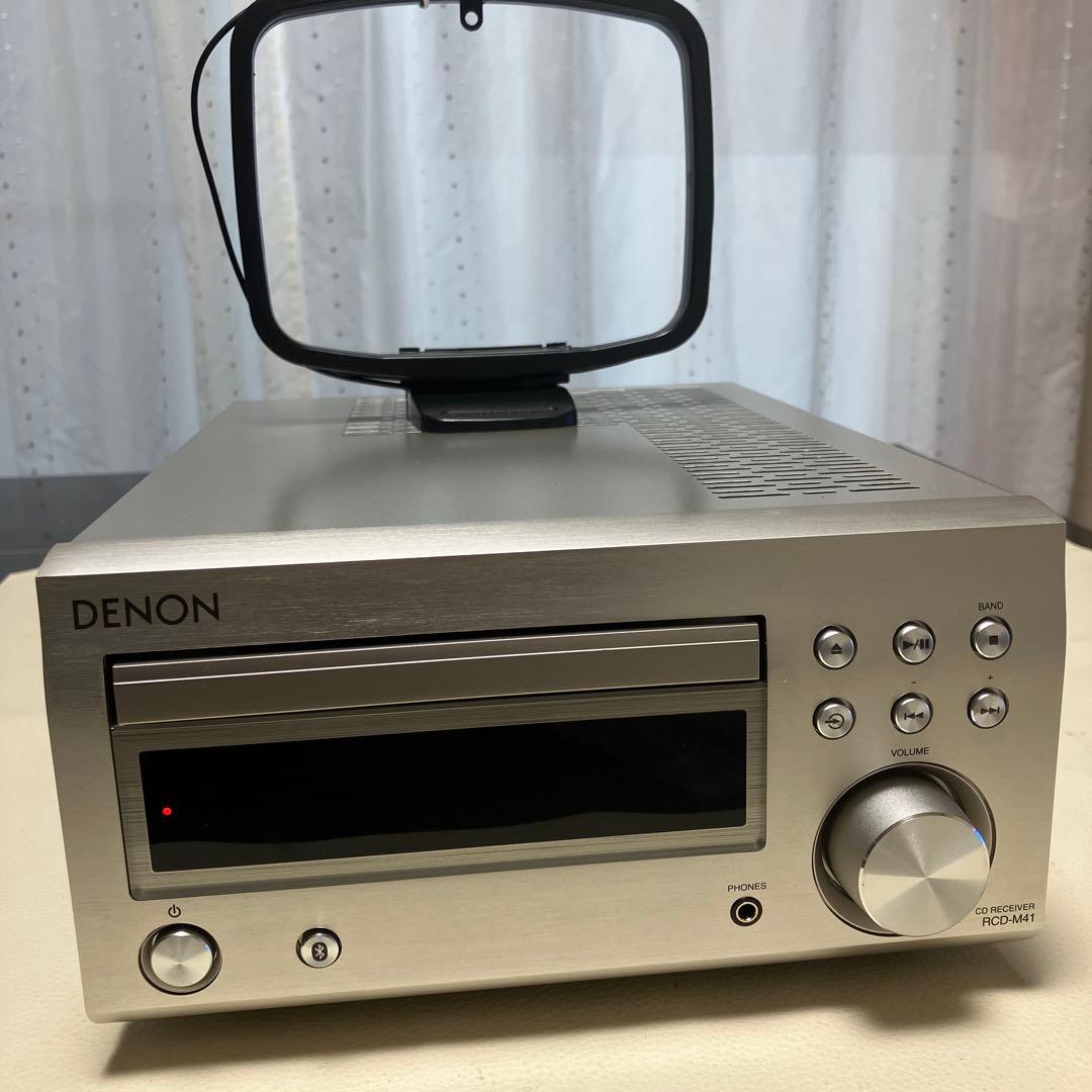 DENON CDレシーバー RCDM-41 動作品 元箱付き2023年製