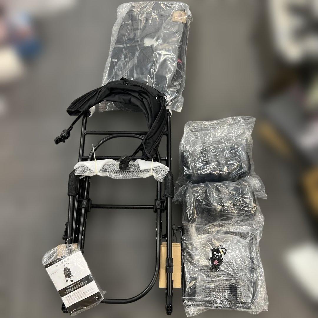 2 Mercedes-Benz ペットカート ブラック