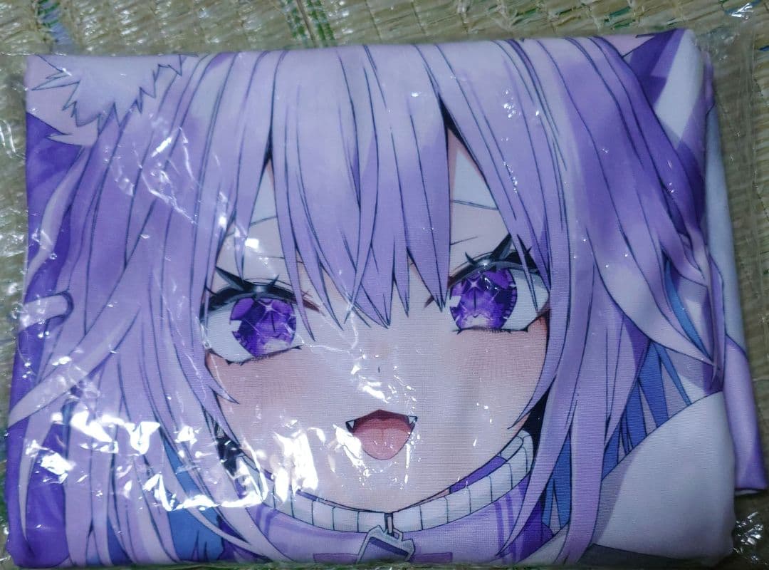 ホロライブ 猫又おかゆ 秘密のメン限むぎゅっと抱き枕カバー