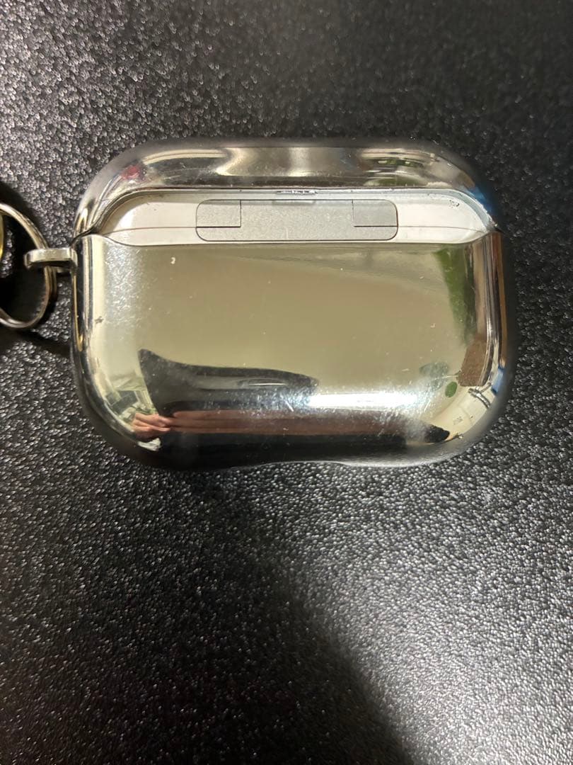 AirPods Pro 第2世代　本体 +シルバーケース　ライトニング　箱あり