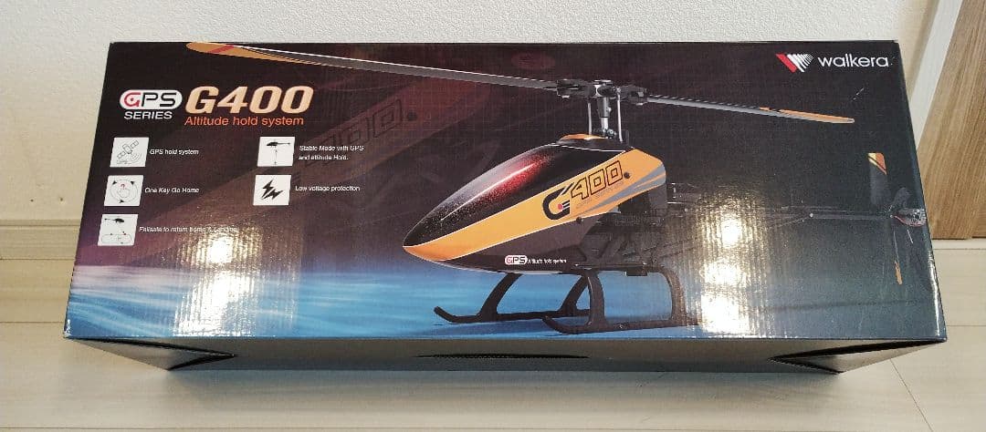 【ジャンク】ワルケラ G400 GPS 電動ラジコンヘリコプター 2機セット