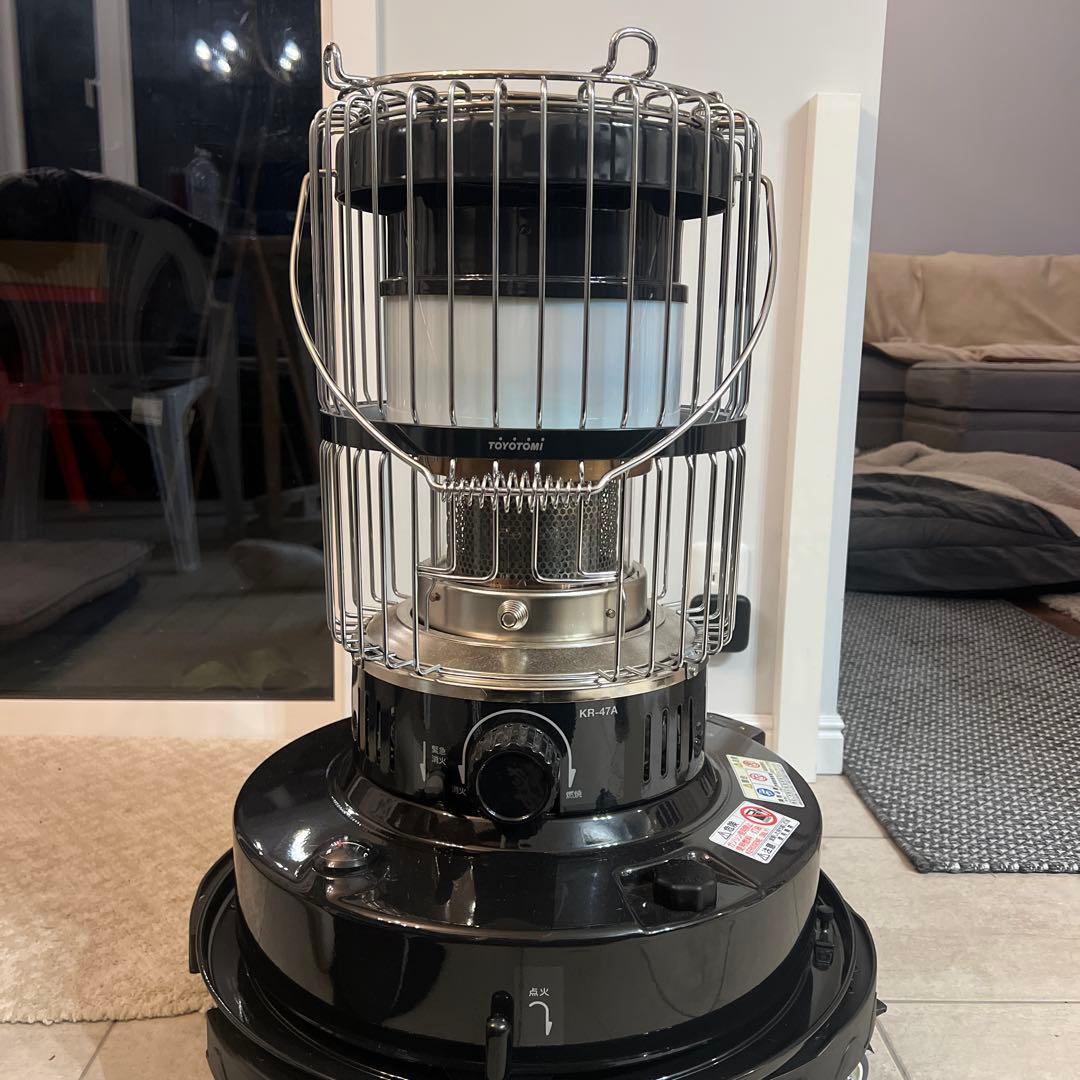 超美品　トヨトミ対流型　石油ストーブ　KR-47(B)