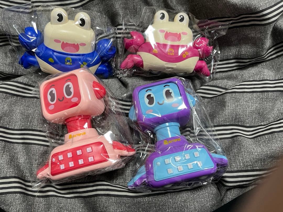 CARLORBO 車 おもちゃ ミニカー 知育玩具 1~5歳向け4台セット K