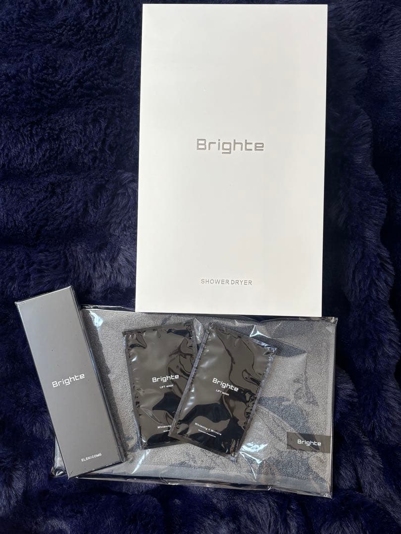 【新商品 ホワイト】BRIGHTE SHOWER DRYER 56,382円分