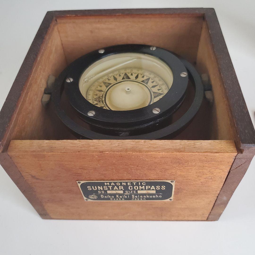 羅針盤　船舶用　大航計器製作所　SUNSTAR COMPASS