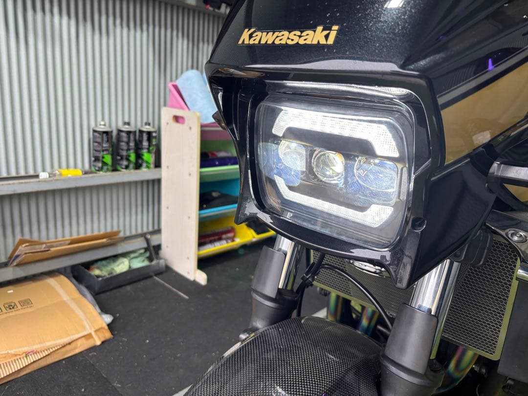 ダエグ(ZRX) MAX LEDライト加工済,