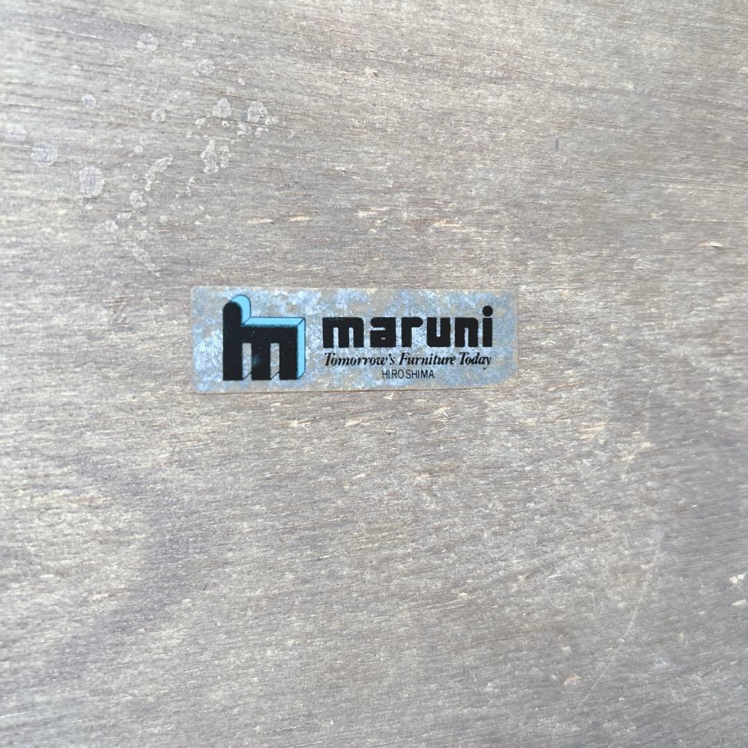 【美品】Maruni マルニ木工 サイドテーブル 地中海シリーズ？
