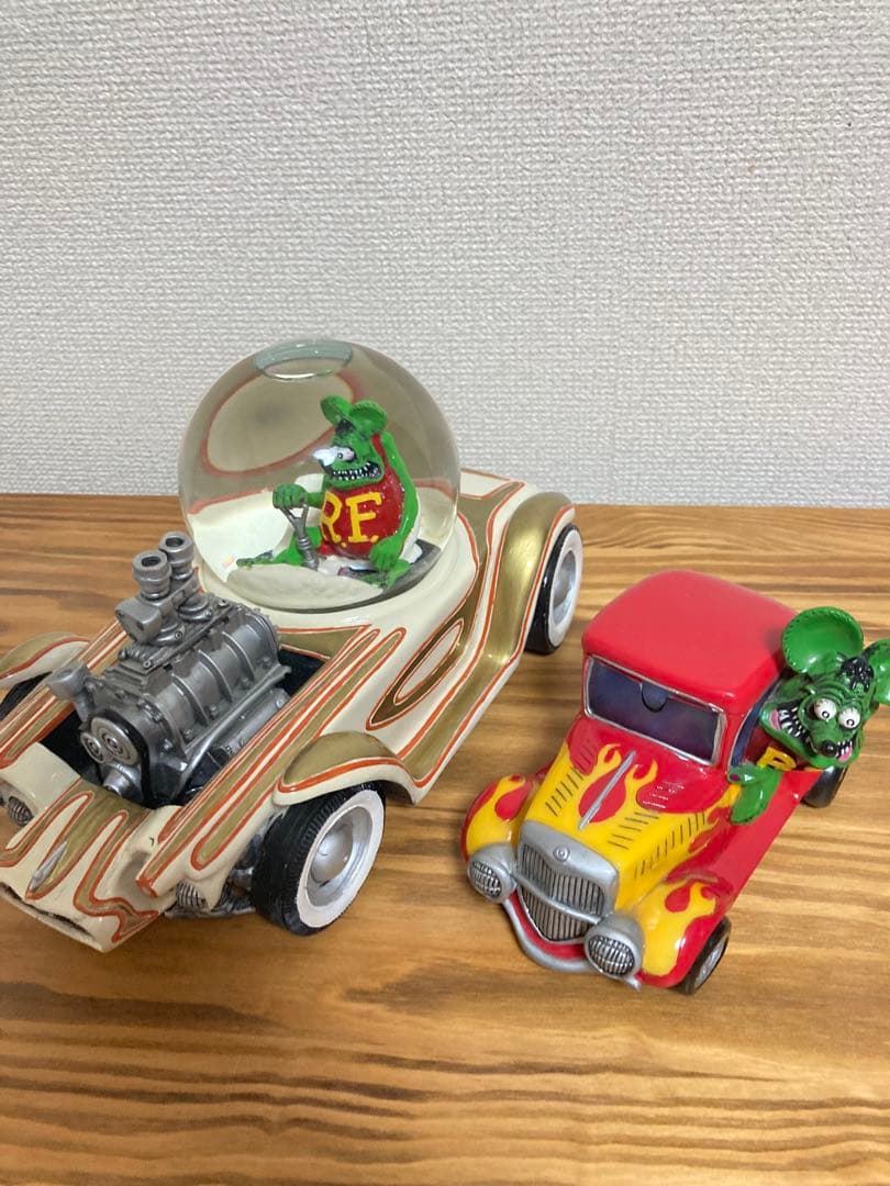 ラットフィンク　スノードーム　灰皿　2点セット　希少品