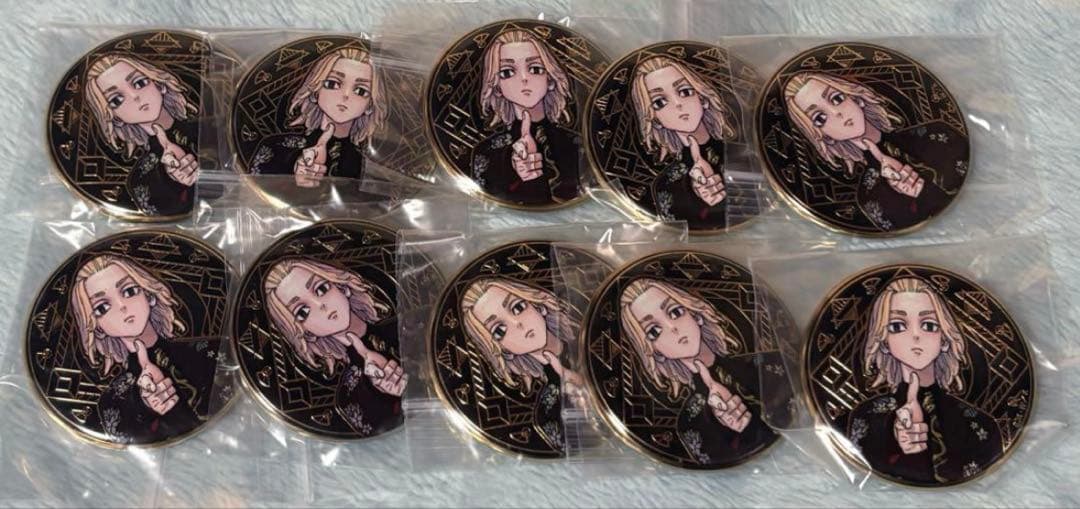 東京リベンジャーズ 東リベ 佐野万次郎 マイキー 原画展 缶バッジ