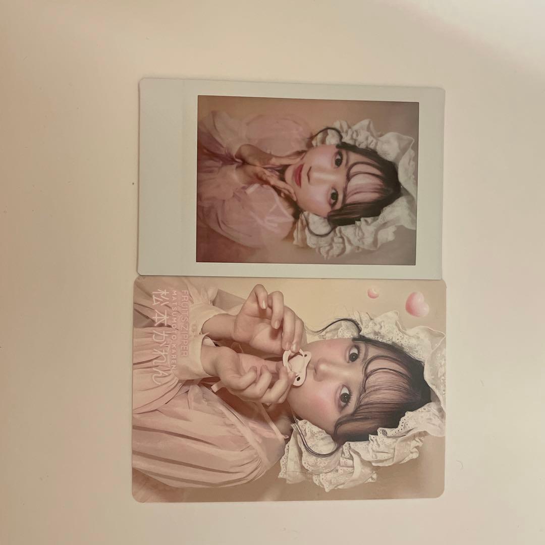 松本かれん LARMEfes チェキ トレカ