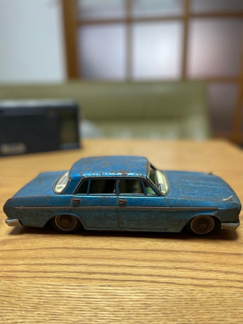 27cmブリキ　トヨタクラウン　野村トーイ
