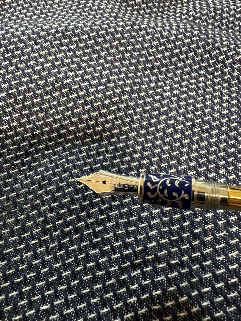 【試筆のみ】PLATINUMプラチナ#3776 センチュリーセルロイド唐草B太字