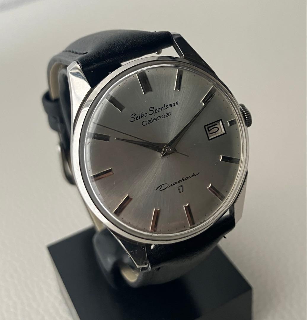 【稼働品】セイコー スポーツマン17 15042 手巻き