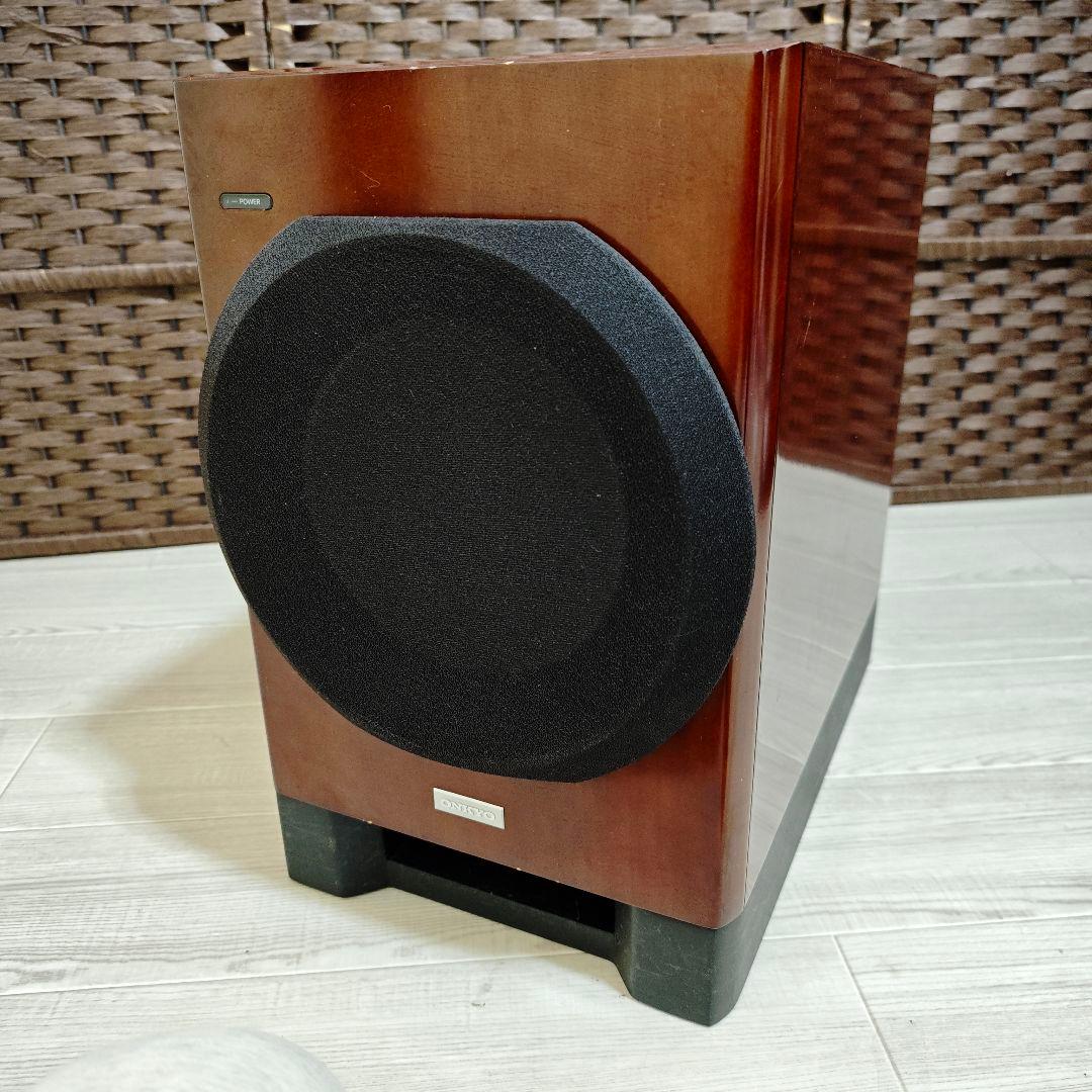 【完全動作品】ONKYO SL-A250 アンプ内蔵サブウーファー 音響機器