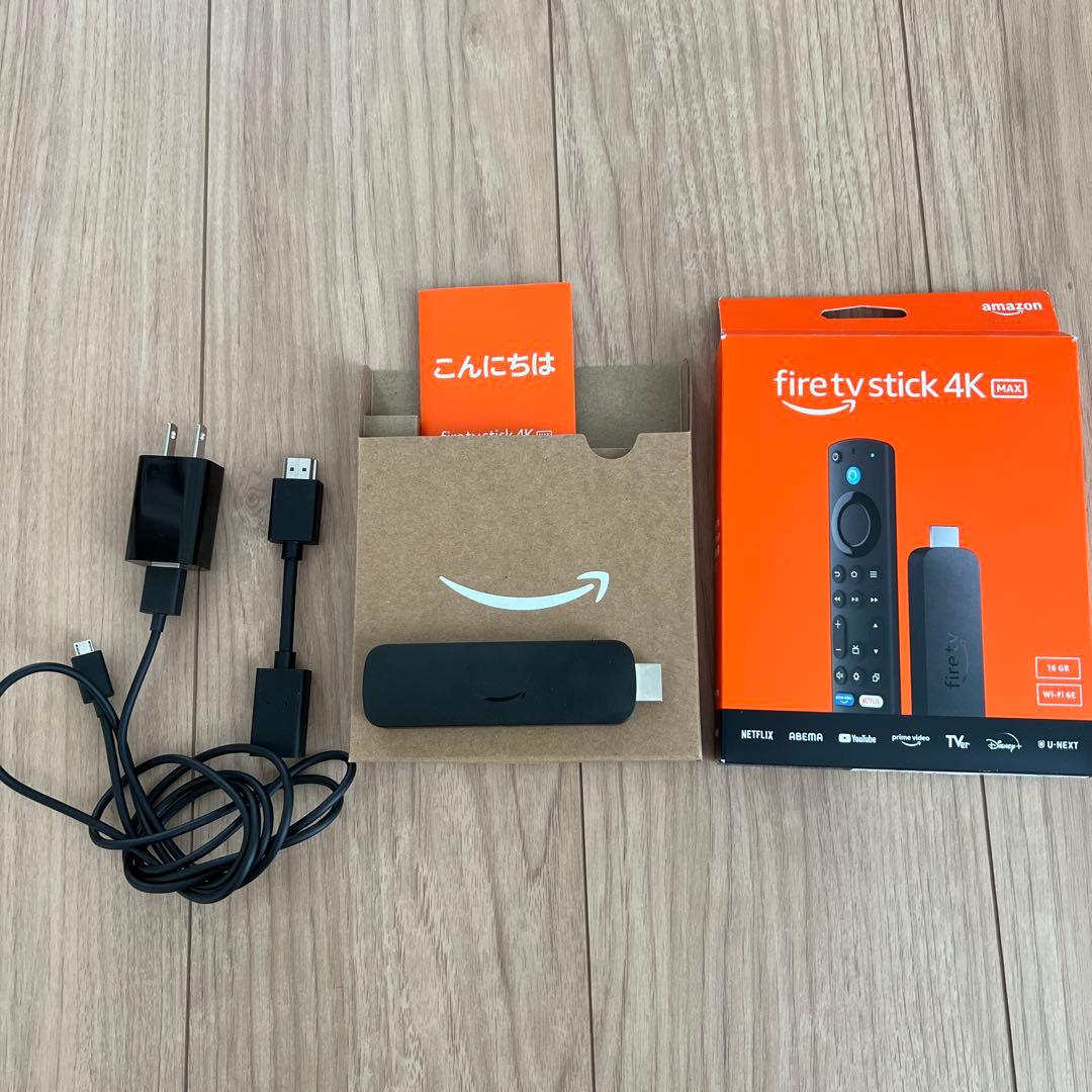 Amazon FireTV Stick 4K MAX第2世代