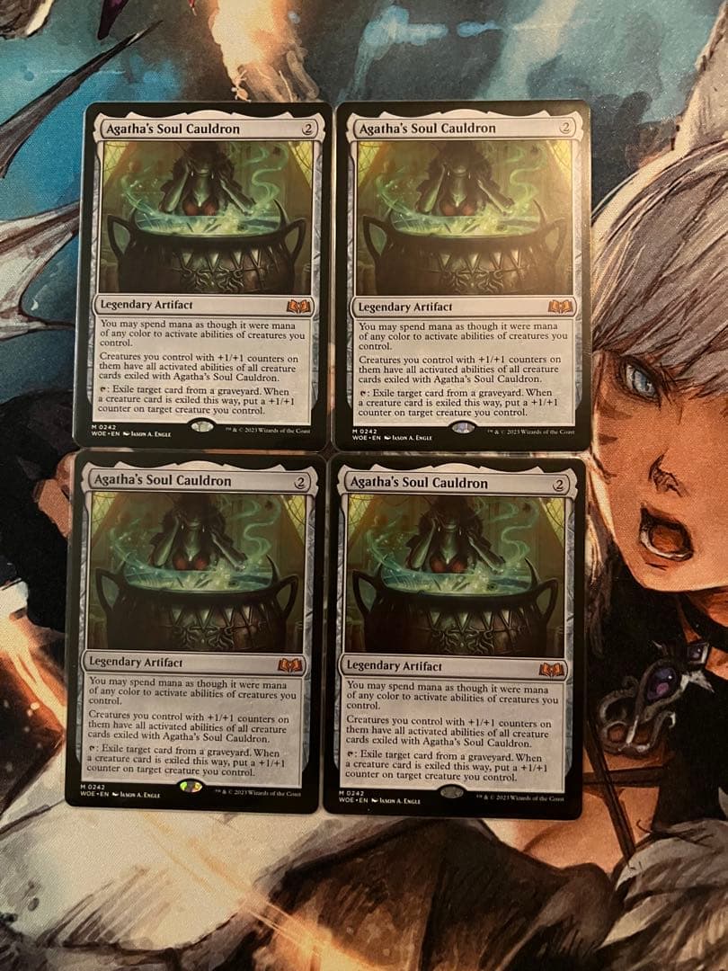 え*る様 英語版4枚セット アガサの魂の大釜/Agatha's Soul Cau