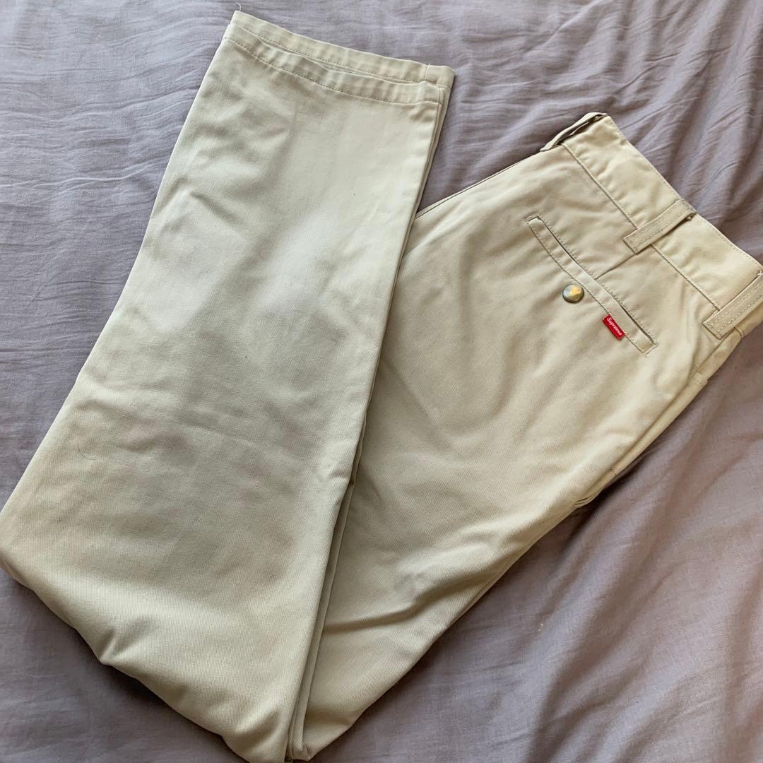 Supreme ベージュ チノパン 30