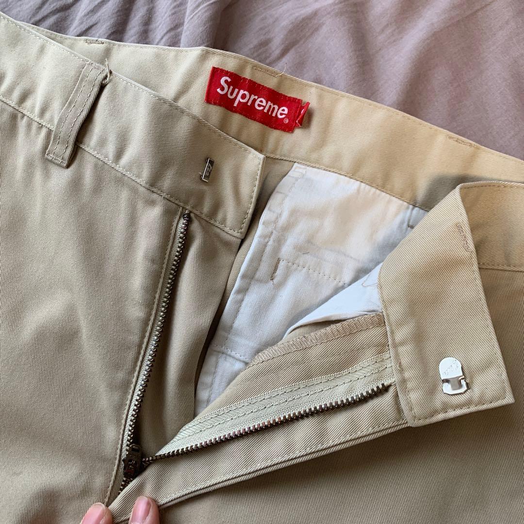 Supreme ベージュ チノパン 30