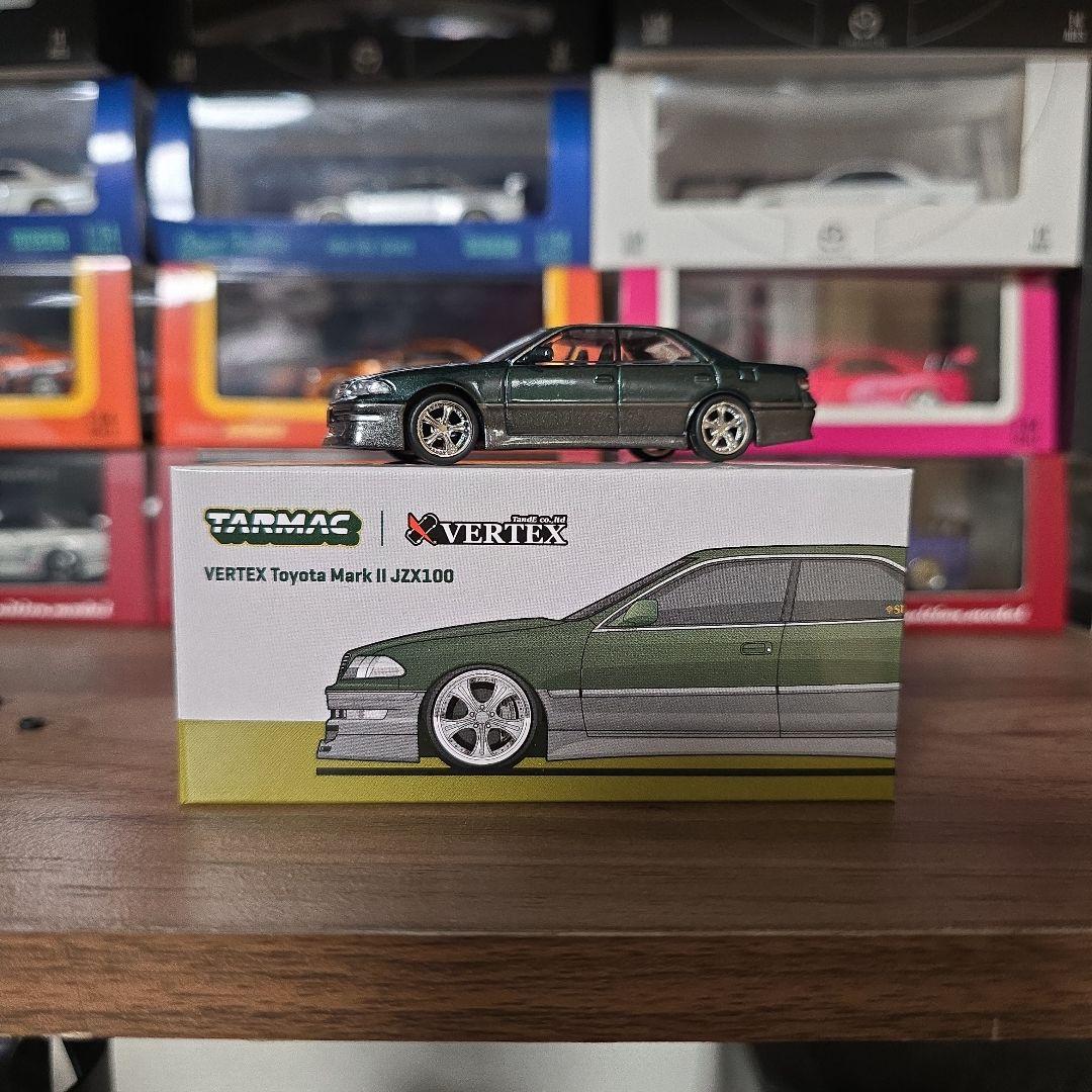 ターマックワークス Mark II JZX100 RHD ミニカー 1/64