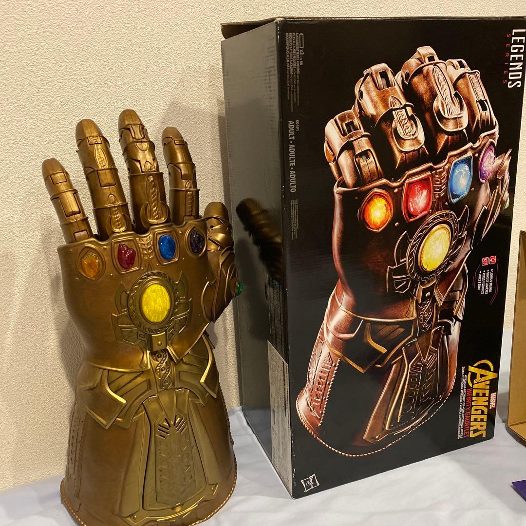 インフィニティガントレット　legends サノス　マーベル　ハズブロ