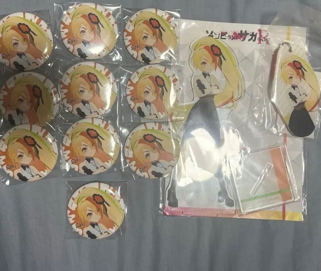 ゾンビランドサガ　リベンジ　ゴシック　二階堂サキ　缶バッジ