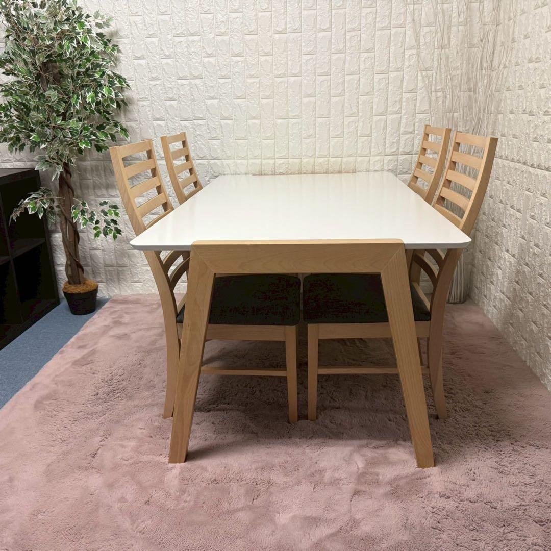 都内23区送料無料✨タマリビング✨ダイニングテーブル5点セット