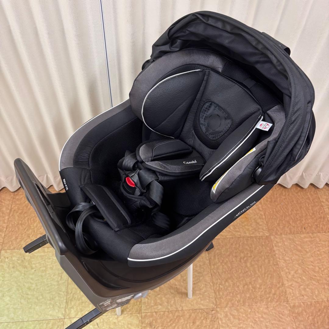 クリーニング済☆綺麗☆　コンビ　ネルーム　ISOFIX　エッグショック　ブラック