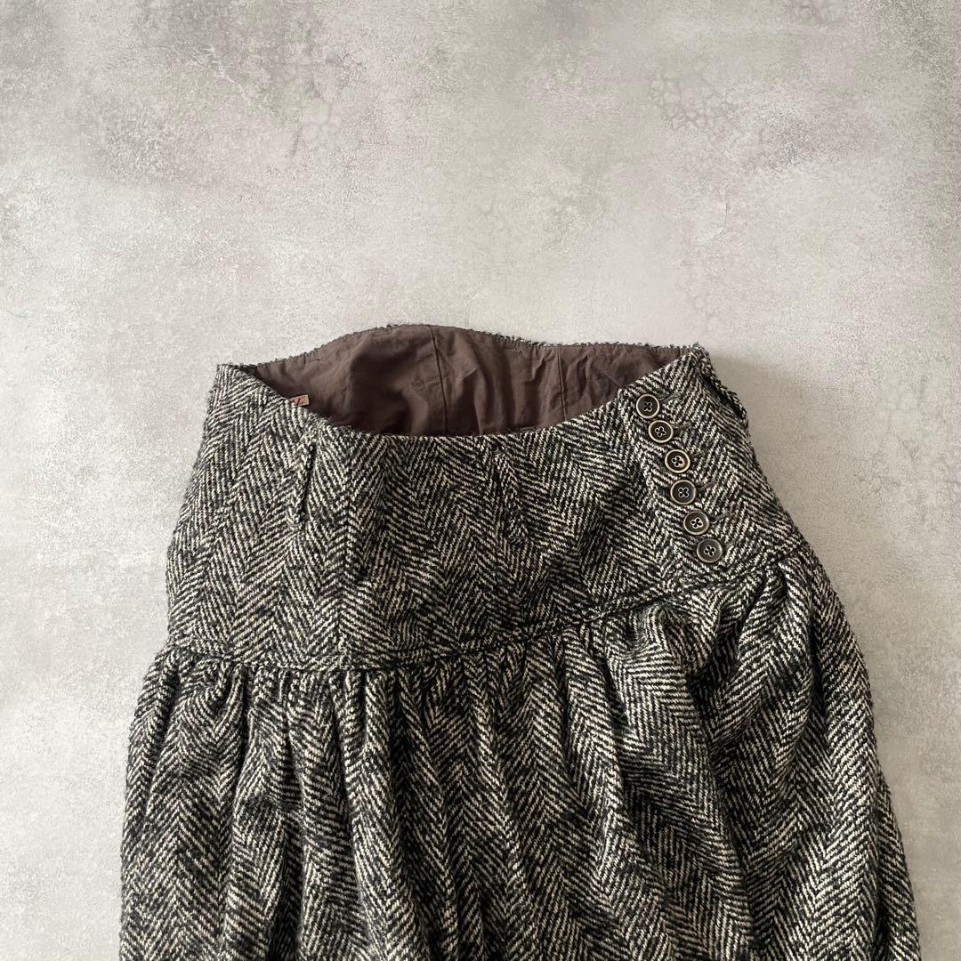 KAPITAL アミッシュパンツ ヘリンボーン ツイル ウール キャピタル 0