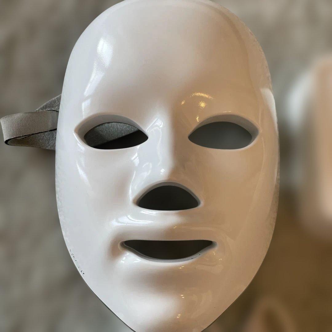 LED美顔器 ホワイト ACアダプター付き