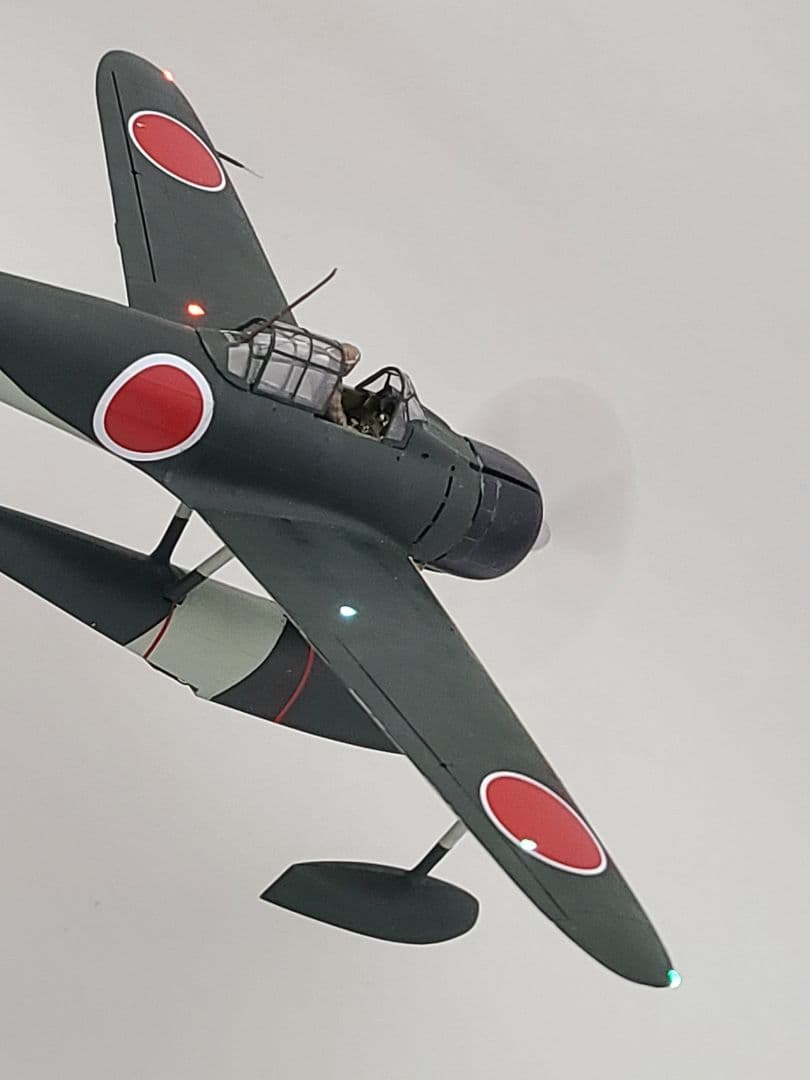 日本海軍二式水上戦闘機 タミヤ1/48完成品