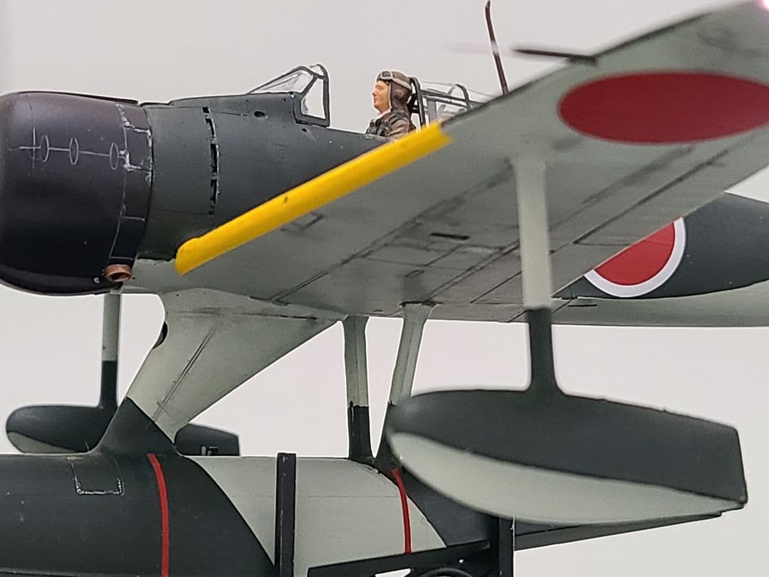 日本海軍二式水上戦闘機 タミヤ1/48完成品