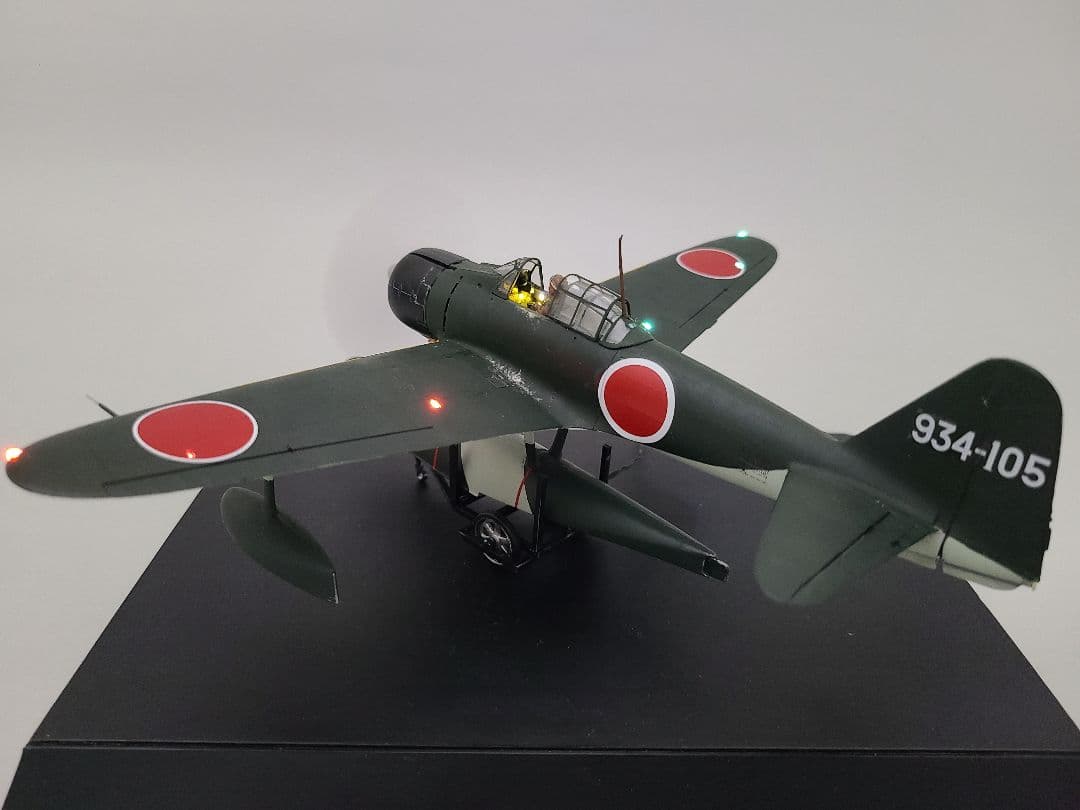 日本海軍二式水上戦闘機 タミヤ1/48完成品