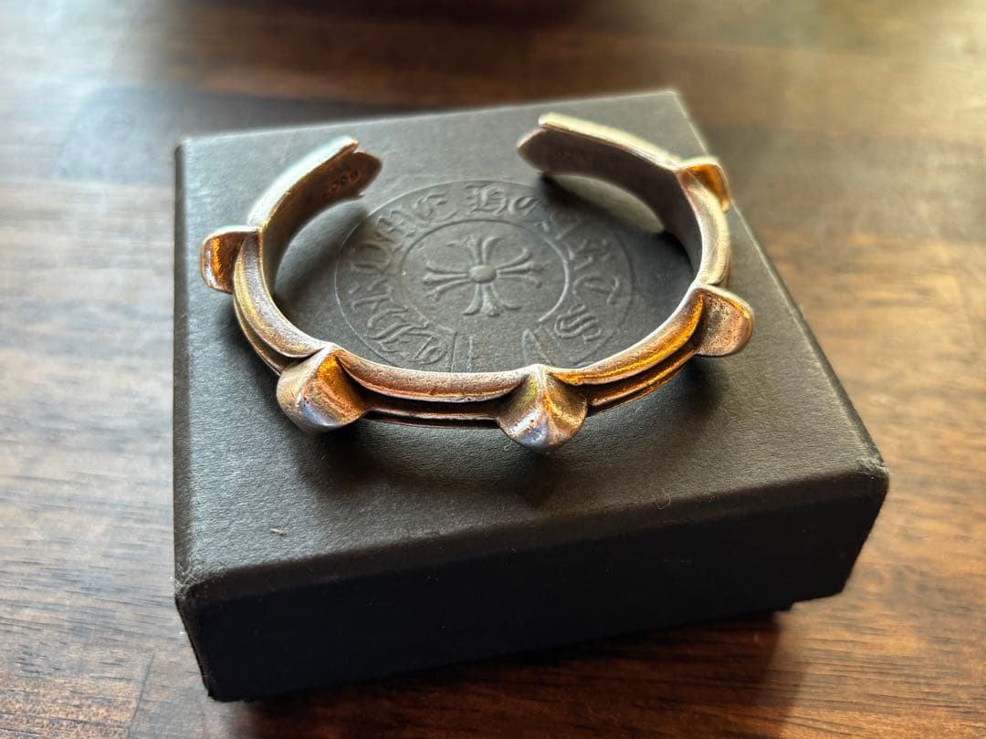 クロムハーツ　ワックスドパンク　バングル