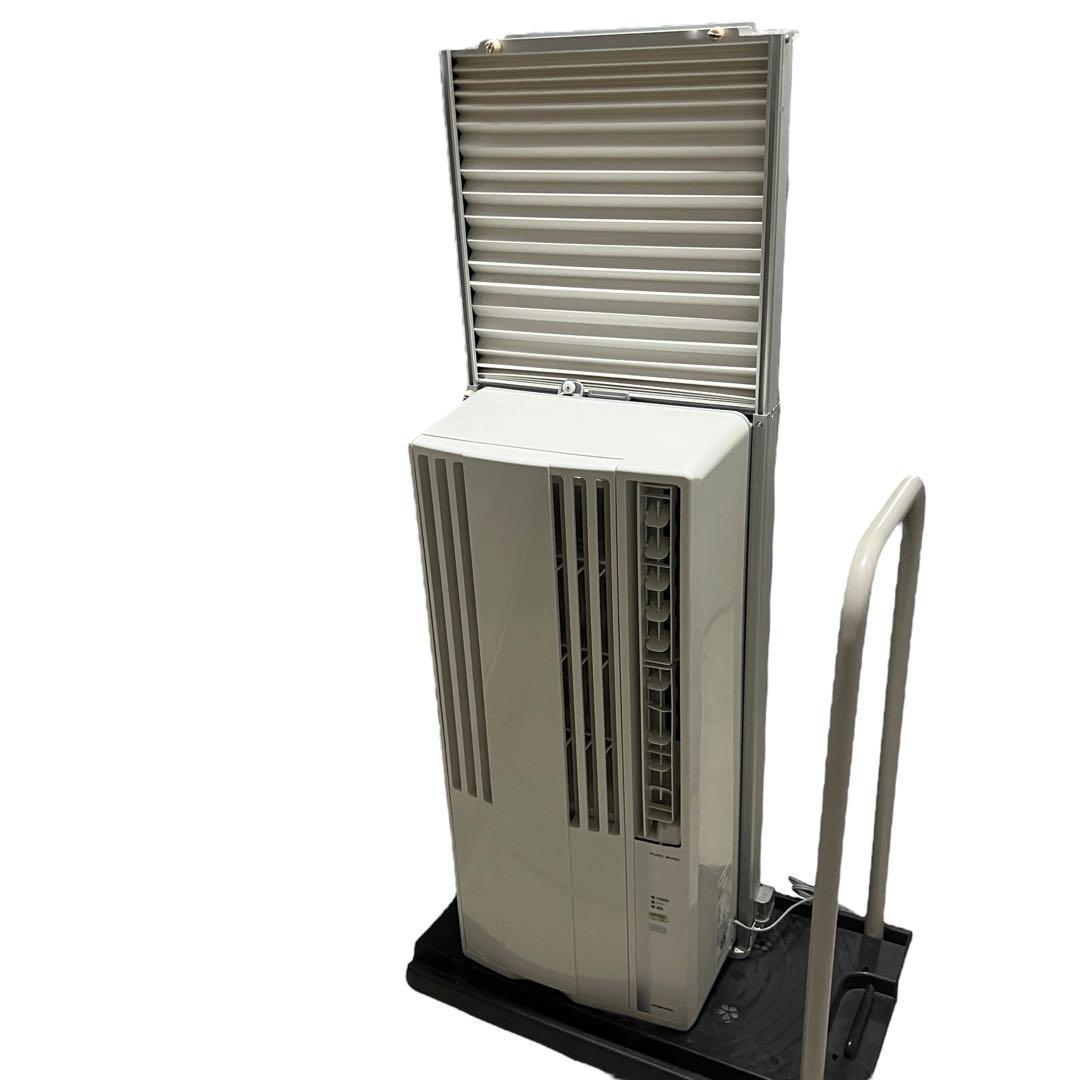 CORONA コロナ　CW-16A 窓エアコン フレーム付き　フィルター洗浄済み